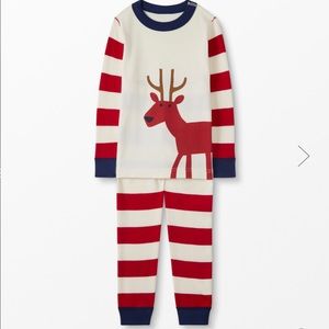 Hanna Andersson Christmas Long John Pajama Set